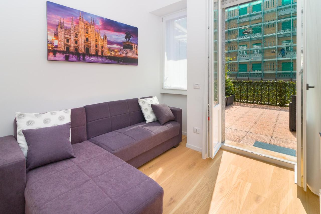 Bright Terrace In Milano Apartment Luaran gambar